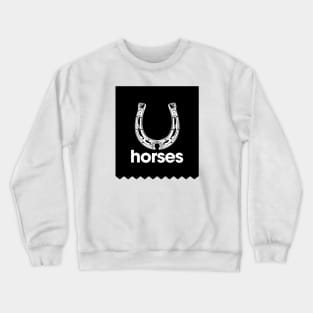 Sporty Horses Logo Crewneck Sweatshirt